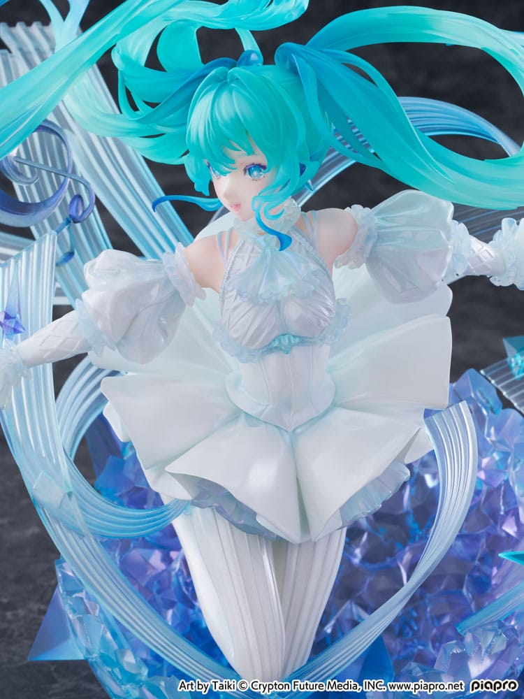 Hatsune Miku Estatua PVC 1/7 Hatsune Miku - Crystal Dress Ver. 22 cm - Z POP Toys