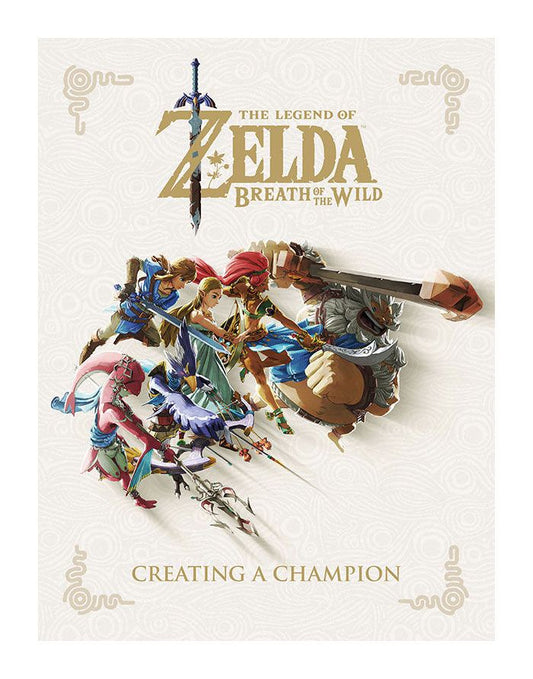 Legend of Zelda Breath of the Wild Artbook Creating A Champion *INGLÉS* - Z POP Toys