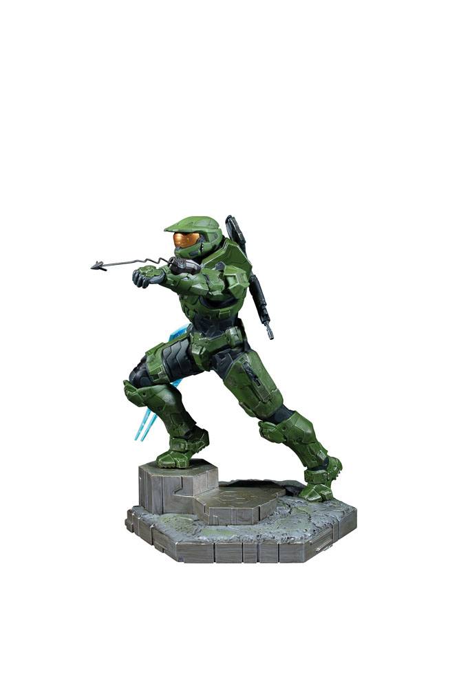 Halo Infinite Estatua PVC Master Chief & Grappleshot 26 cm - Z POP Toys