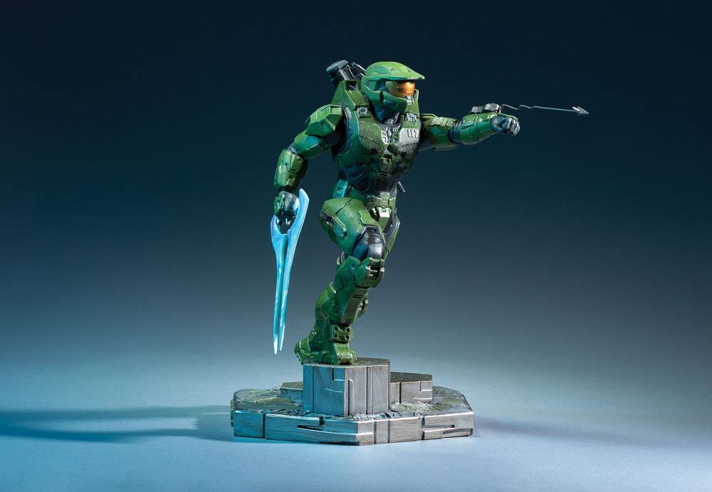 Halo Infinite Estatua PVC Master Chief & Grappleshot 26 cm - Z POP Toys