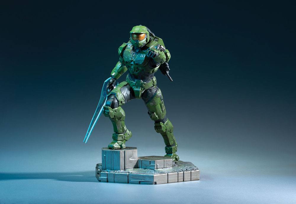 Halo Infinite Estatua PVC Master Chief & Grappleshot 26 cm - Z POP Toys