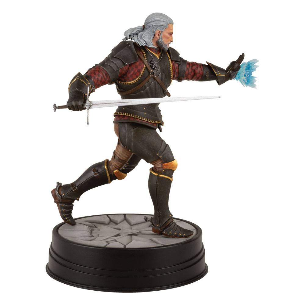 Witcher 3 Wild Hunt Estatua PVC Geralt Toussaint Tourney Armor 20 cm