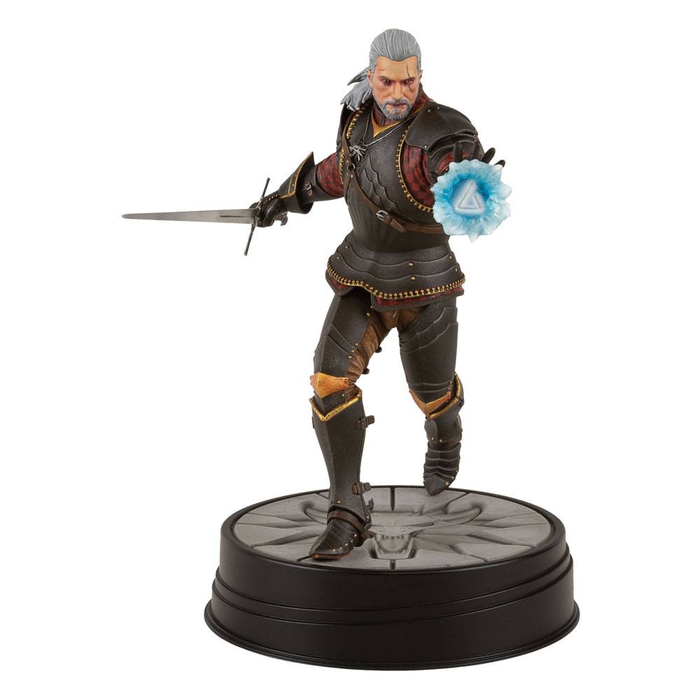 Witcher 3 Wild Hunt Estatua PVC Geralt Toussaint Tourney Armor 20 cm