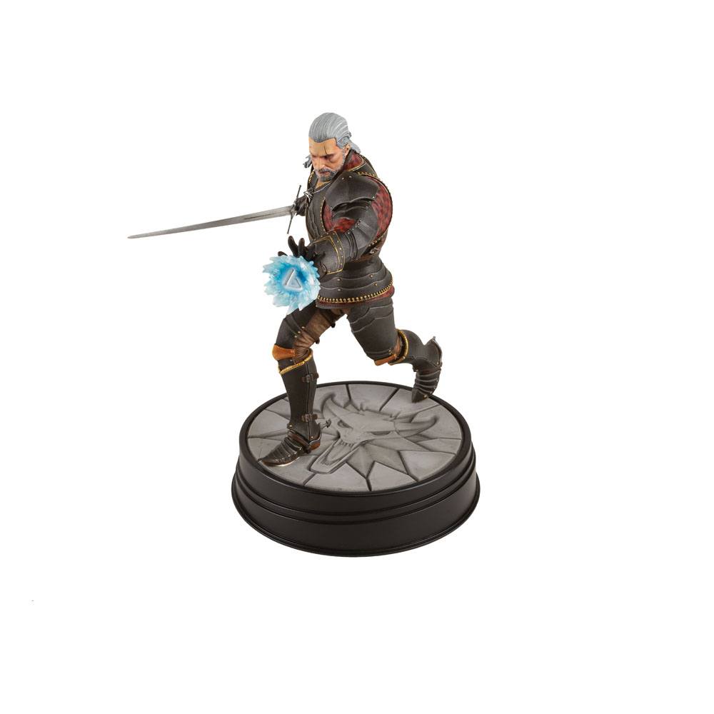 Witcher 3 Wild Hunt Estatua PVC Geralt Toussaint Tourney Armor 20 cm