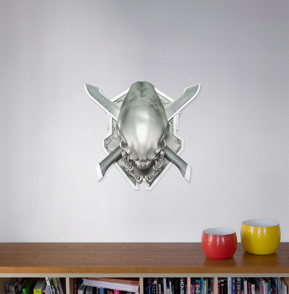 Halo Escultura de Pared Legendary Icon Grunt Edition 25 x 28 cm - Z POP Toys