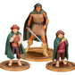 El Señor de los Anillos Animated Film Pack de 3 Figuras PVC Frodo, Aragorn, and Samwise