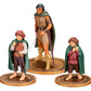 El Señor de los Anillos Animated Film Pack de 3 Figuras PVC Frodo, Aragorn, and Samwise