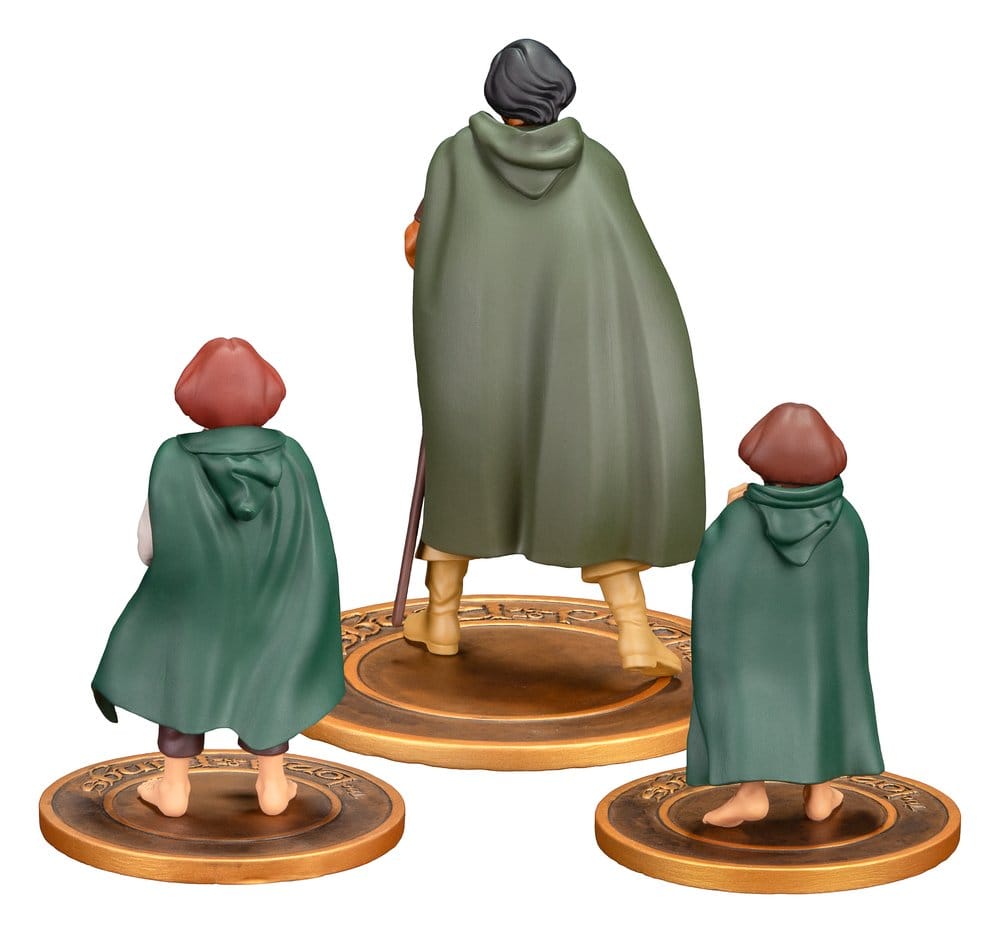 El Señor de los Anillos Animated Film Pack de 3 Figuras PVC Frodo, Aragorn, and Samwise