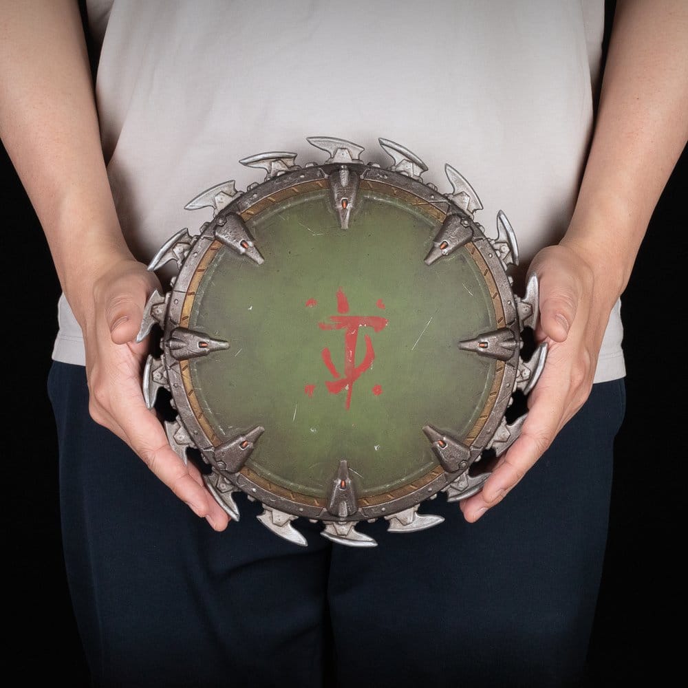 Doom: The Dark Ages Escultura de Pared Shield Saw 25 x 25 cm