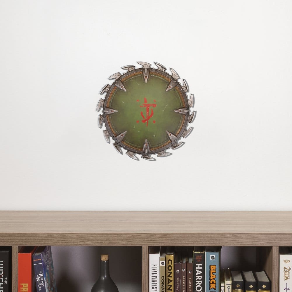 Doom: The Dark Ages Escultura de Pared Shield Saw 25 x 25 cm