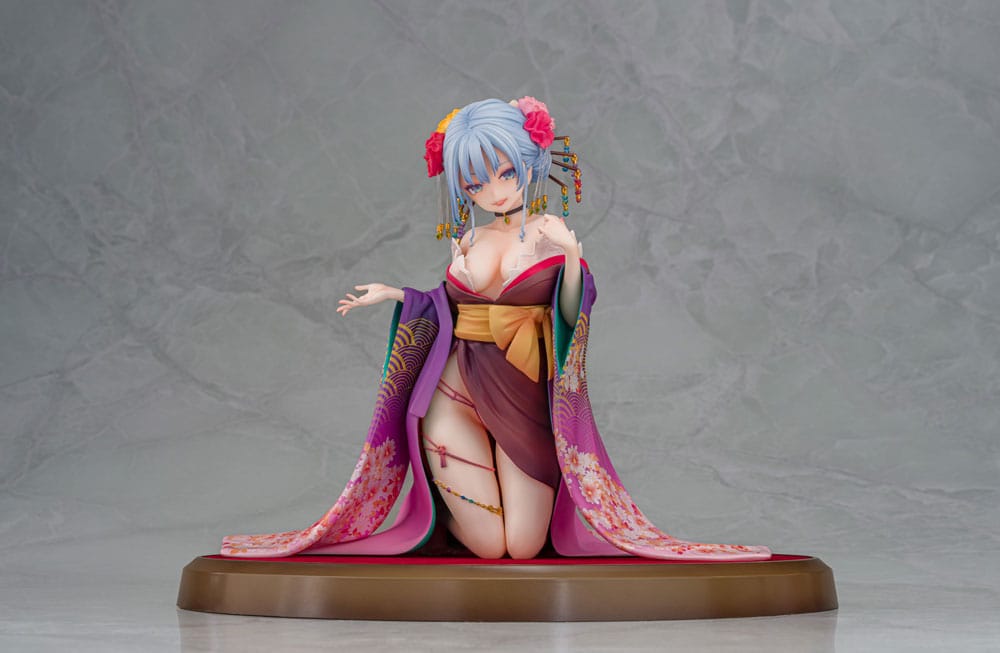 Original Character Estatua 1/7 Shujuu Ecstasy Shion Oiran Ver. 15 cm - Z POP Toys