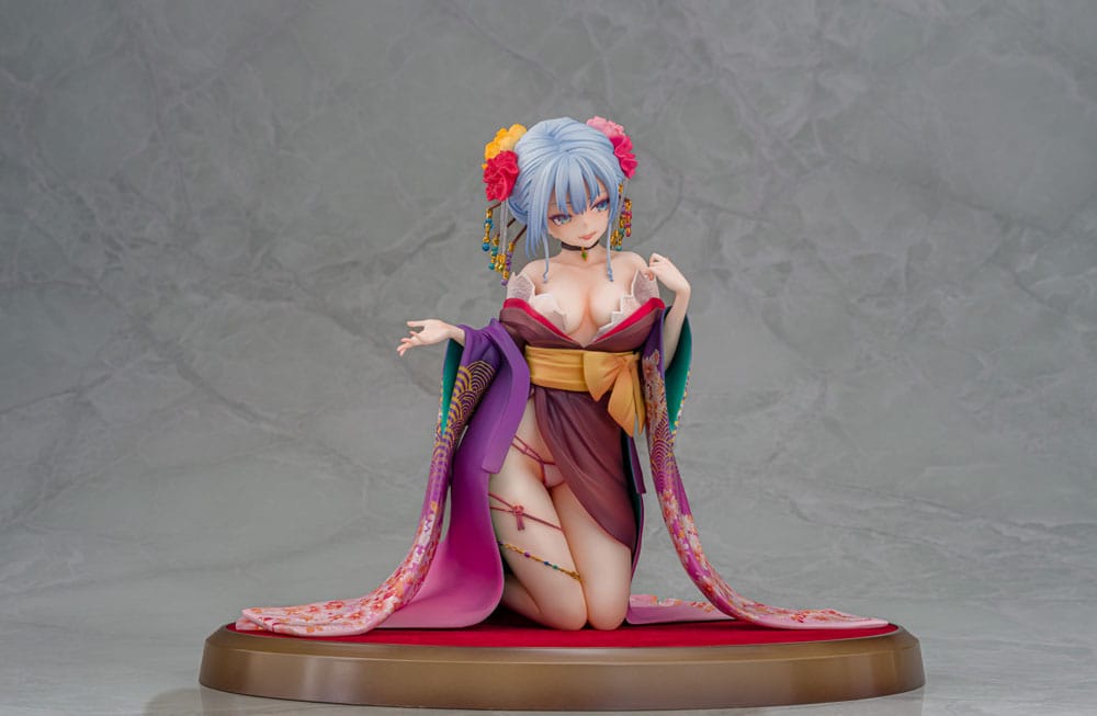 Original Character Estatua 1/7 Shujuu Ecstasy Shion Oiran Ver. 15 cm - Z POP Toys