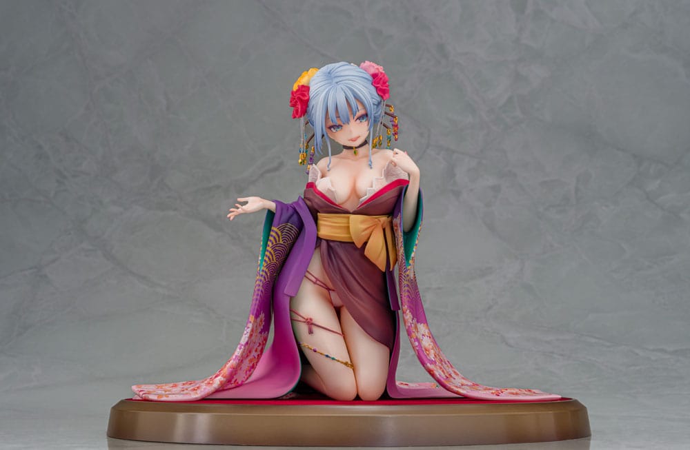 Original Character Estatua 1/7 Shujuu Ecstasy Shion Oiran Ver. 15 cm - Z POP Toys