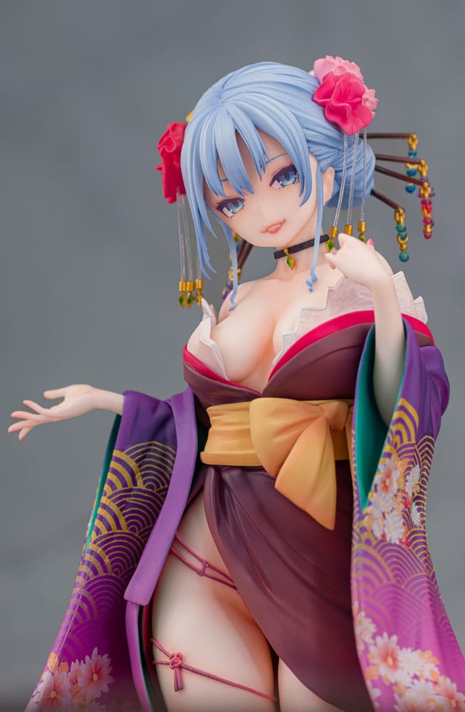 Original Character Estatua 1/7 Shujuu Ecstasy Shion Oiran Ver. 15 cm - Z POP Toys