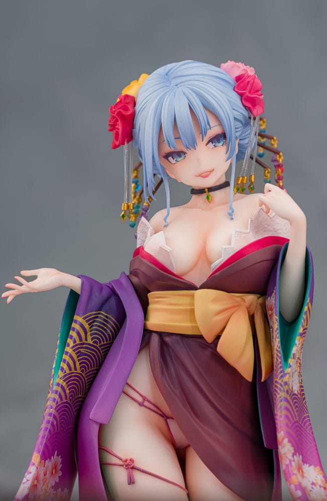 Original Character Estatua 1/7 Shujuu Ecstasy Shion Oiran Ver. 15 cm - Z POP Toys