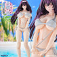 Original Model Estatua 1/5 Tomoe Sakura Swimsuit Black Hair Ver. Illustration by Toshi Tsutakaze 32 cm
