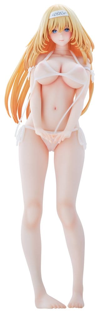 Original Model Estatua 1/5 Tomoe Sakura Swimsuit Blonde Hair Ver. Illustration by Toshi Tsutakaze 32 cm