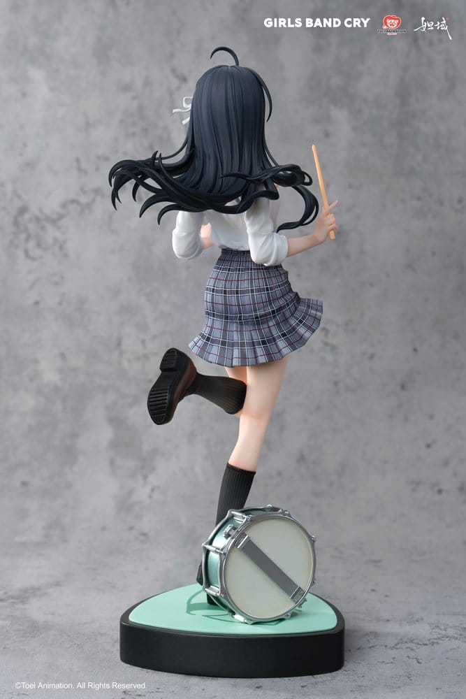 Girls Band Cry Estatua PVC 1/7 Natsu wo Mankitsu shite Sakebe Series No. 2 Subaru Awa 26 cm