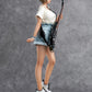 Girls Band Cry Estatua PVC 1/7 Natsu wo Mankitsu shite Sakebe Series No. 3 Rupa 26 cm