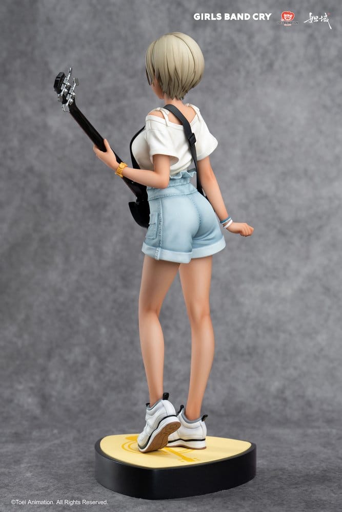 Girls Band Cry Estatua PVC 1/7 Natsu wo Mankitsu shite Sakebe Series No. 3 Rupa 26 cm