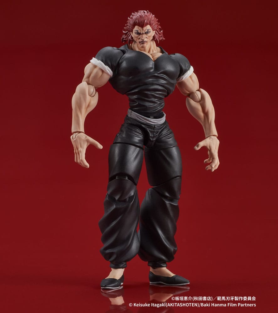 Baki Hanma Digaction Figura Yujiro Hanma 7 cm