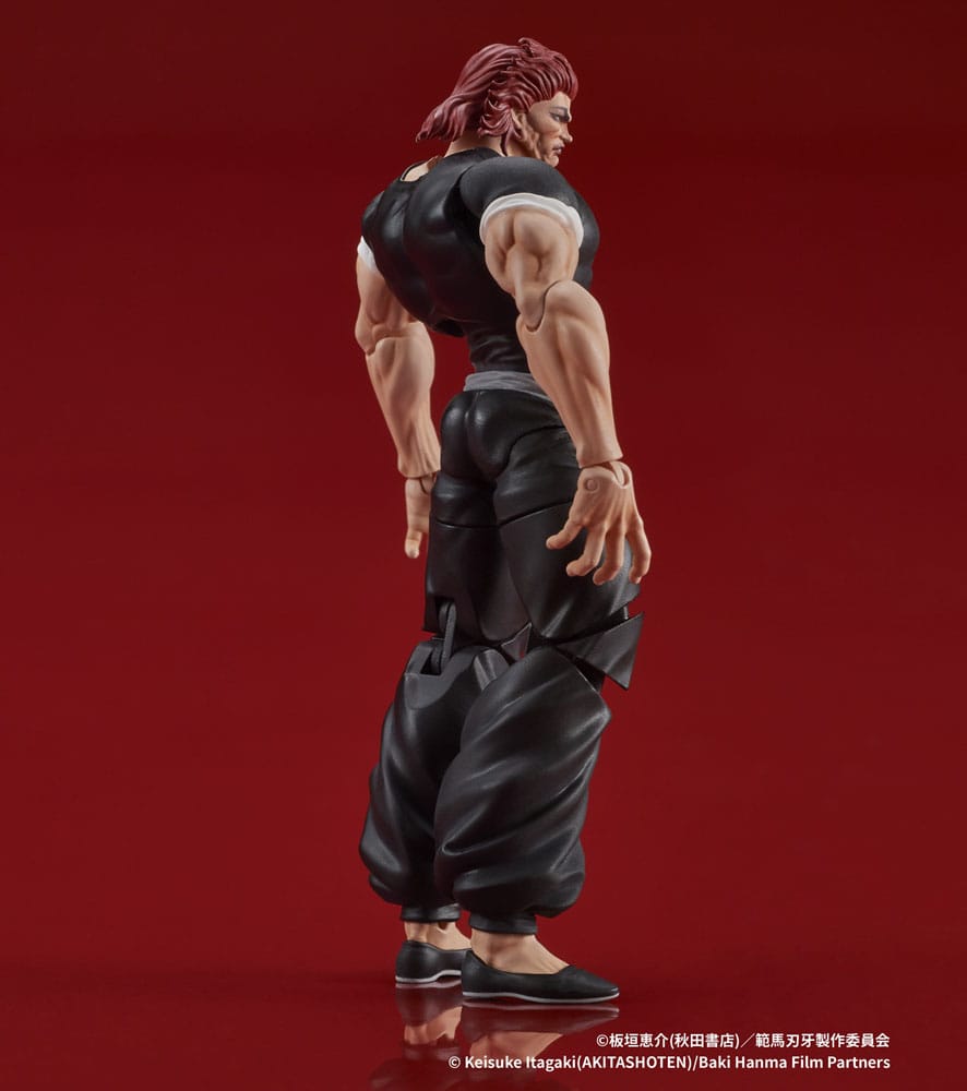 Baki Hanma Digaction Figura Yujiro Hanma 7 cm