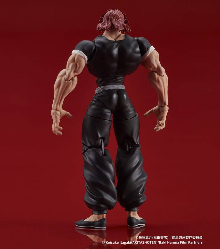 Baki Hanma Digaction Figura Yujiro Hanma 7 cm