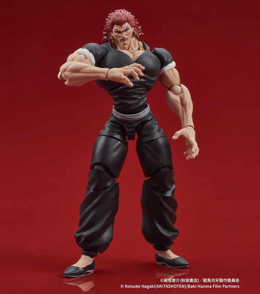 Baki Hanma Digaction Figura Yujiro Hanma 7 cm