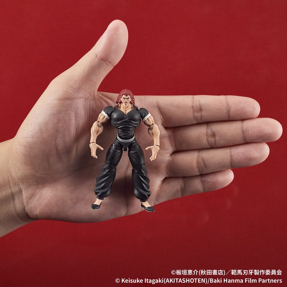 Baki Hanma Digaction Figura Yujiro Hanma 7 cm