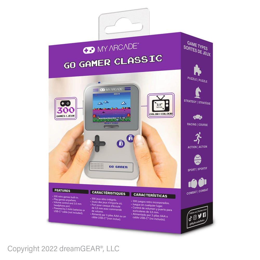 My Arcade  Consola de Juego Go Gamer Classic