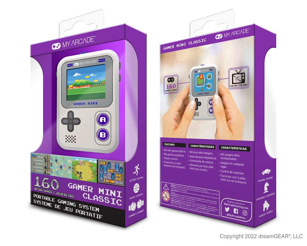 My Arcade  Consola de Juego Gamer Mini Classic - Z POP Toys