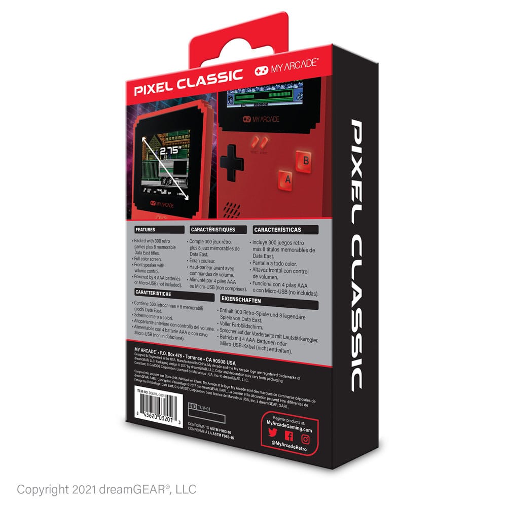 My Arcade Consola de Juego Pixel Classic - Z POP Toys
