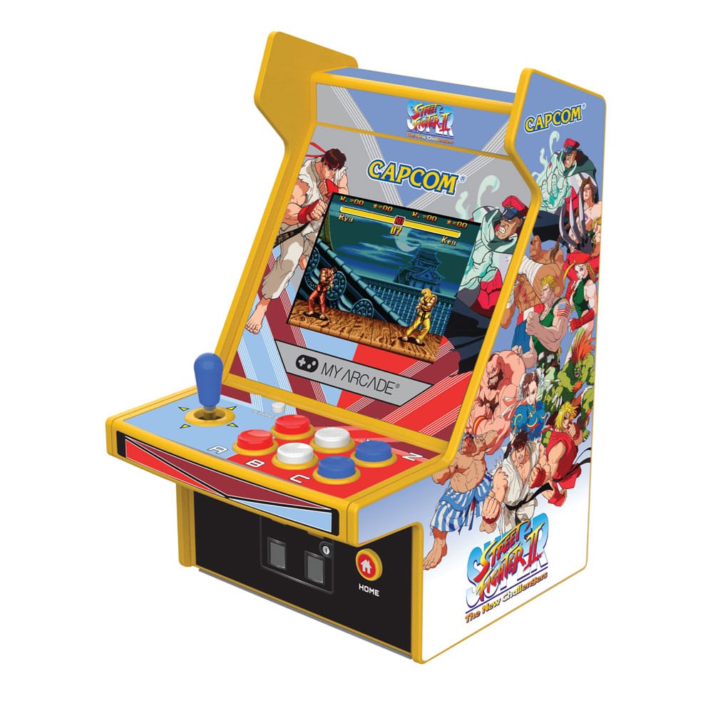 Super Street Fighter II Consola portátil de juegos retro Arcade Micro Player Pro - Z POP Toys