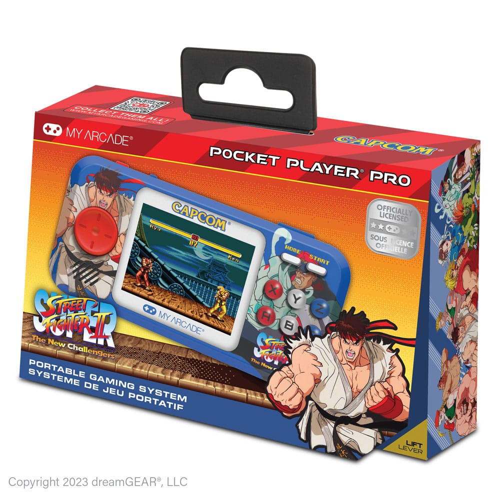Super Street Fighter II Consola de Juego Pocket Player Pro