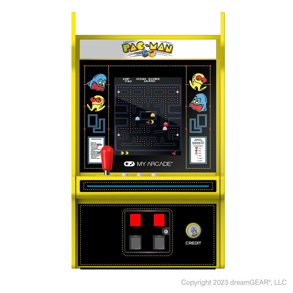 Pac-Man Consola portátil de juegos retro Arcade Micro Player Pro - Z POP Toys