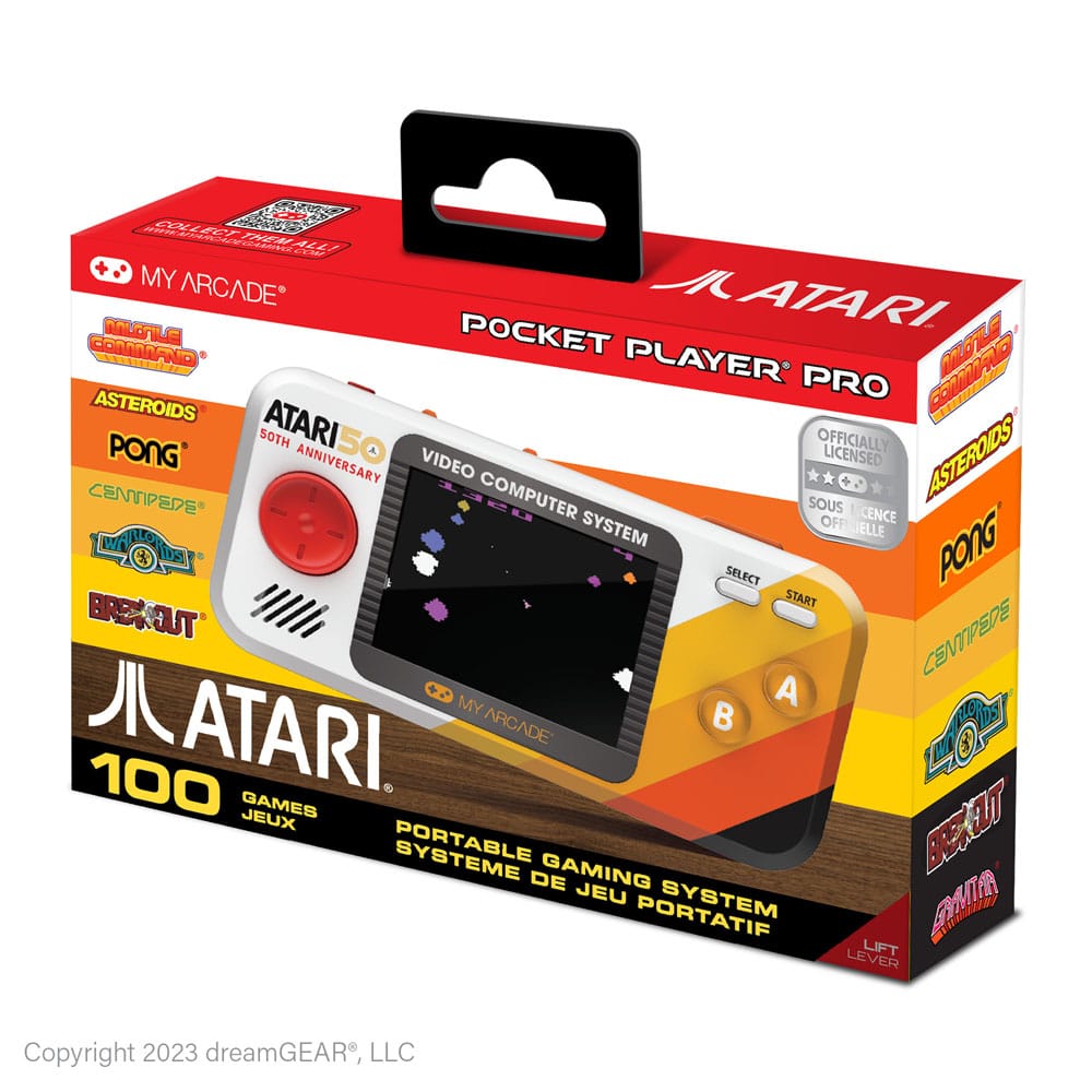 Atari Consola de Juego Pocket Player Pro - Z POP Toys