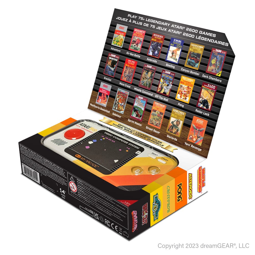 Atari Consola de Juego Pocket Player Pro - Z POP Toys