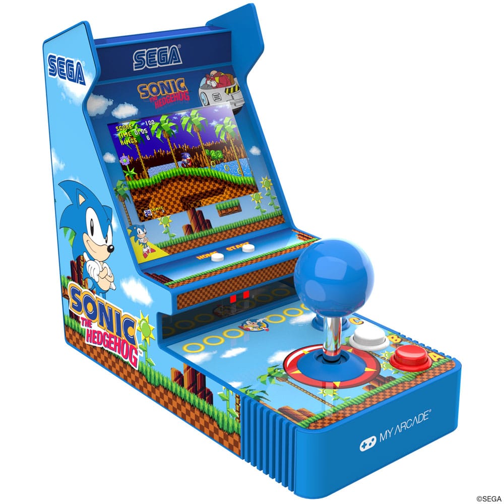 Sonic The Hedgehog Consola portátil de juegos retro Arcade Joystick Player - Z POP Toys