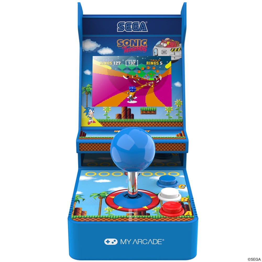 Sonic The Hedgehog Consola portátil de juegos retro Arcade Joystick Player - Z POP Toys