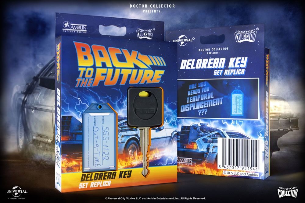 Back To The Future Replica 1/1 Llave de DeLorean