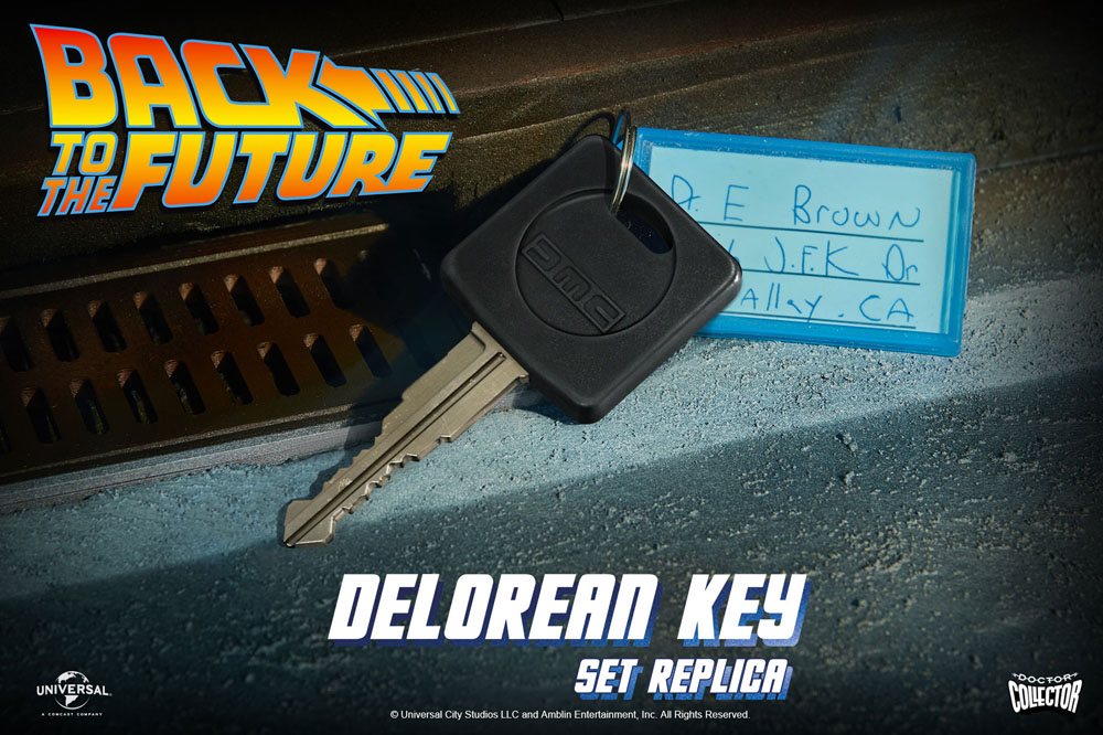 Back To The Future Replica 1/1 Llave de DeLorean