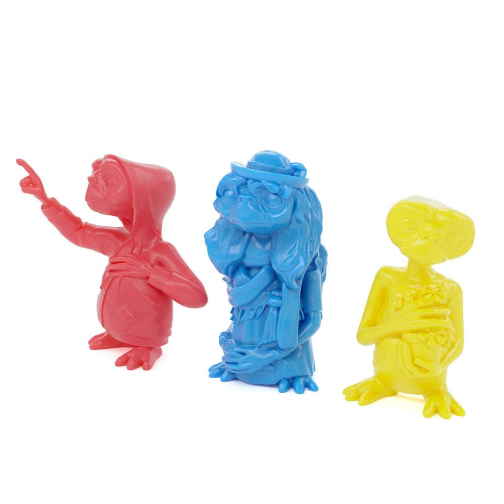 E.T. El Extraterrestre Pack de 3 Minifiguras Collector's Set 1982 Edition 5 cm