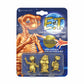 E.T. El Extraterrestre Pack de 3 Minifiguras Collector's Set Golden Edition 5 cm