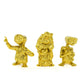 E.T. El Extraterrestre Pack de 3 Minifiguras Collector's Set Golden Edition 5 cm