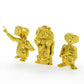 E.T. El Extraterrestre Pack de 3 Minifiguras Collector's Set Golden Edition 5 cm
