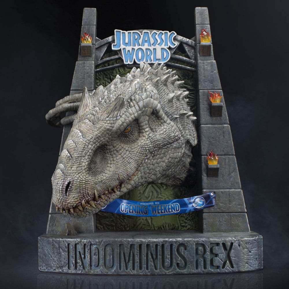 Jurassic World Estatua Busto Indominus Rex 27 cm