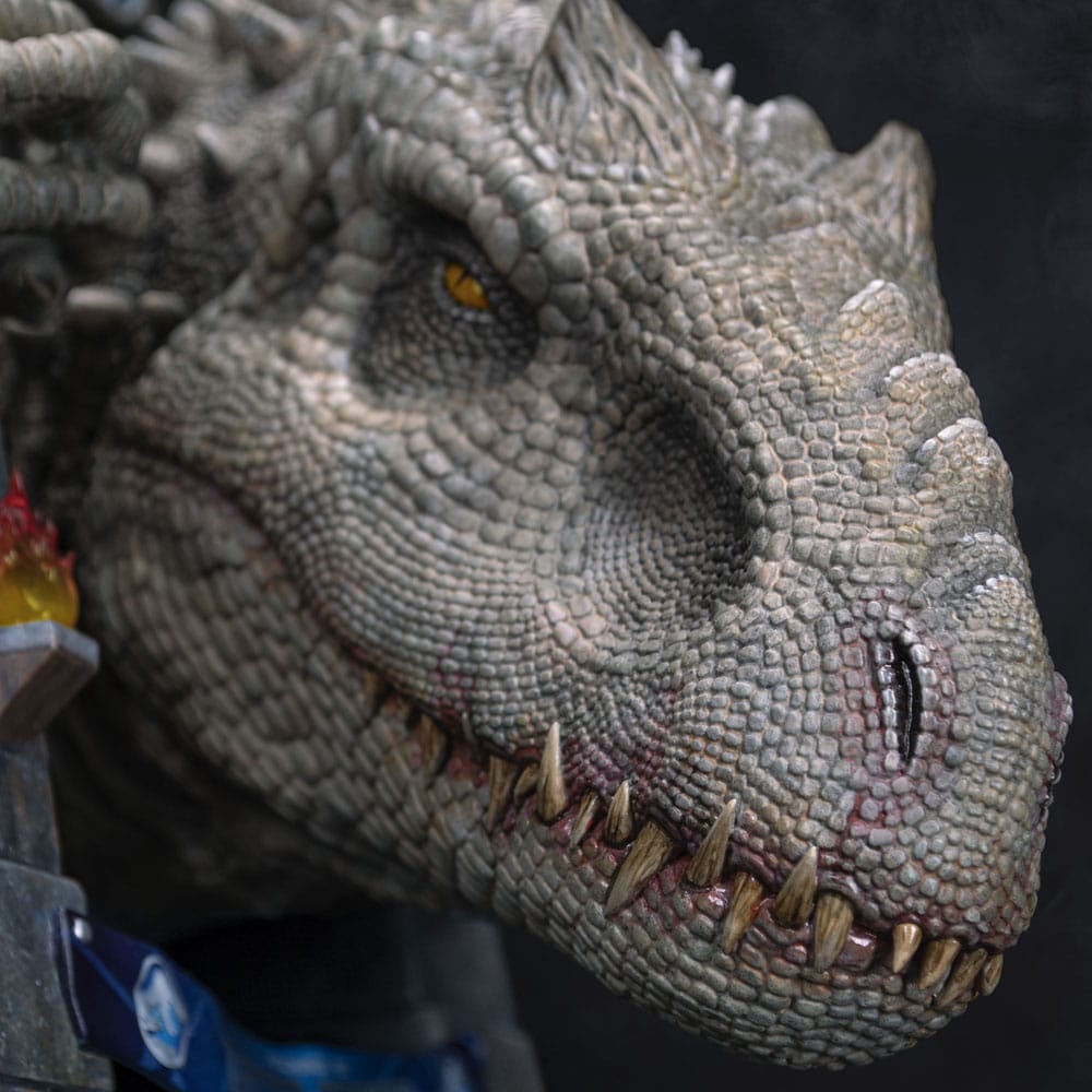 Jurassic World Estatua Busto Indominus Rex 27 cm
