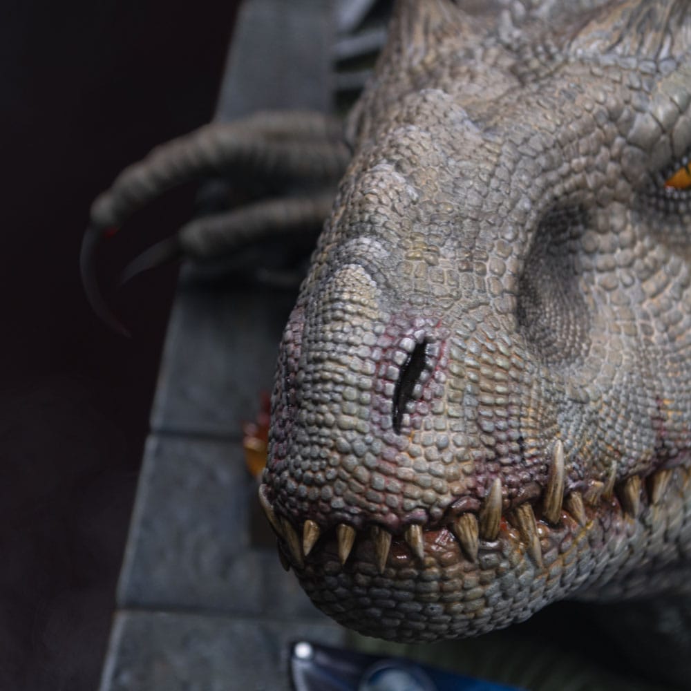 Jurassic World Estatua Busto Indominus Rex 27 cm