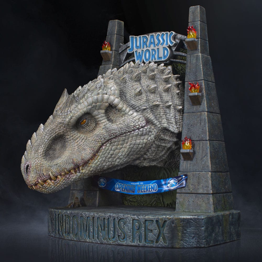 Jurassic World Estatua Busto Indominus Rex 27 cm