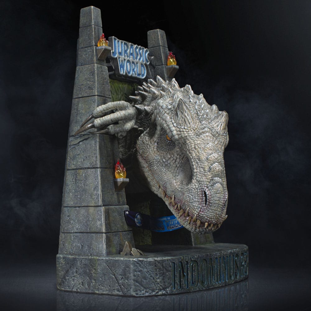 Jurassic World Estatua Busto Indominus Rex 27 cm